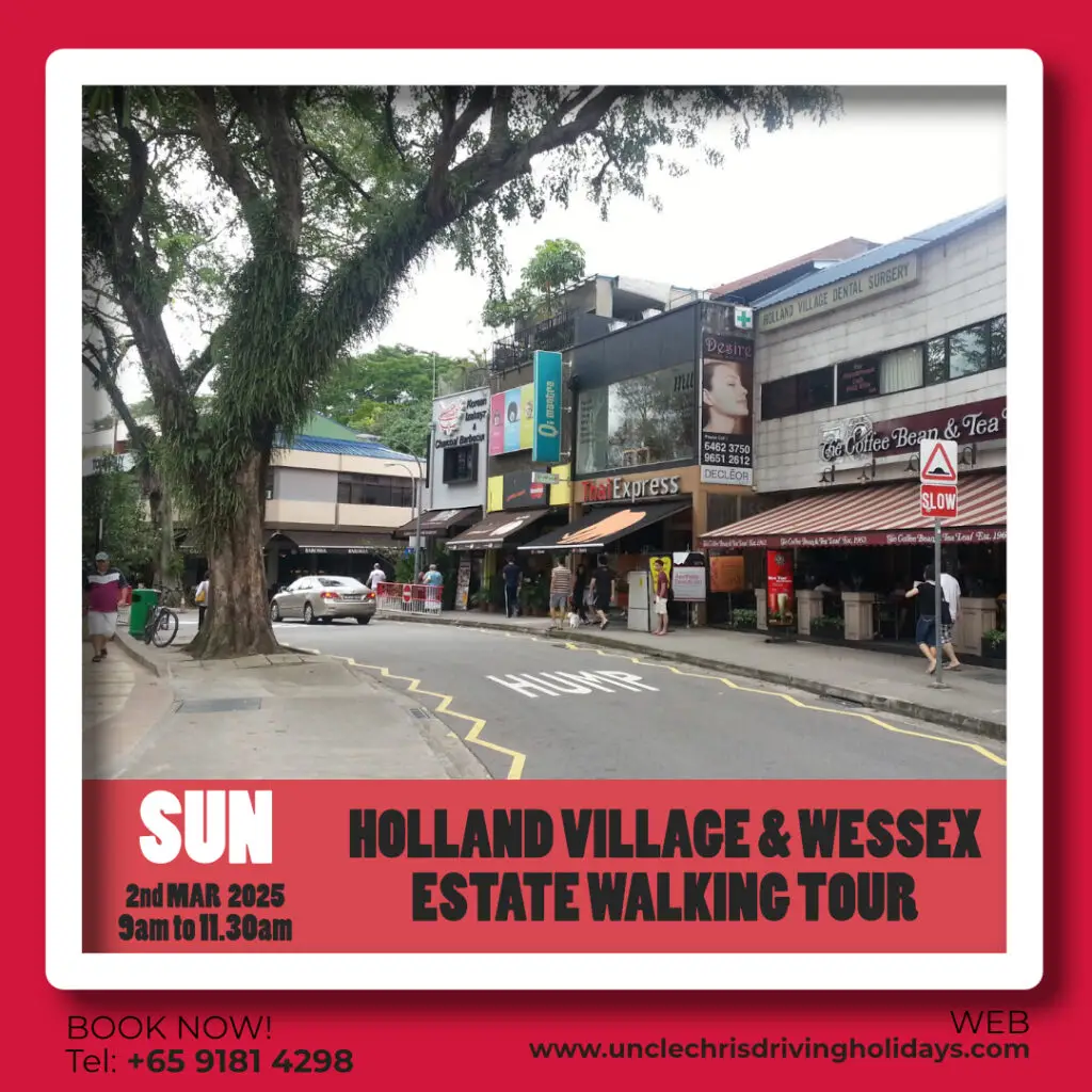 HOLLAND VILLAGE & WESSEX ESTATE WALKING TOUR Sun, 2nd March 2025 9am to 11.30am