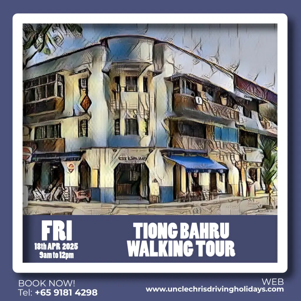 TIONG BAHRU WALKING TOUR Fri, 18th April 2025 9am to 12pm