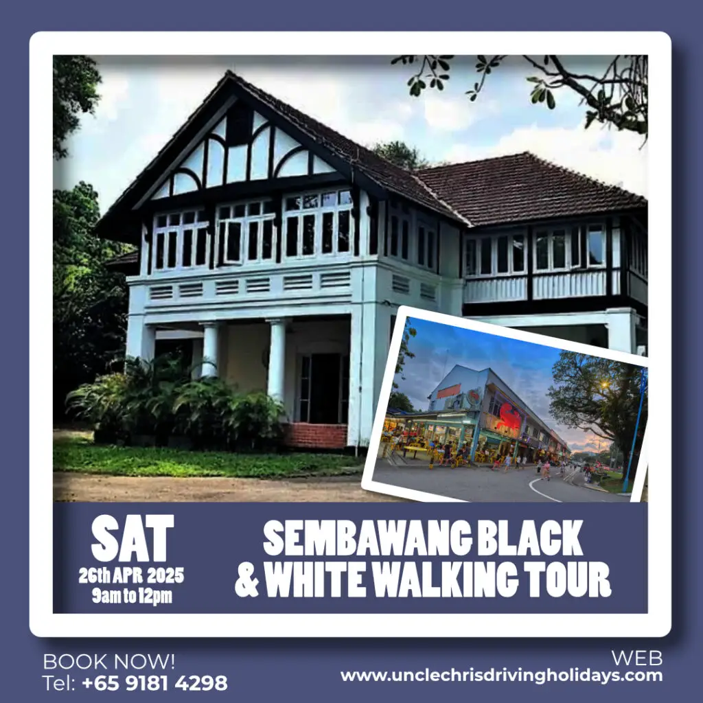 SEMBAWANG BLACK & WHITE WALKING TOUR Sat, 26th April 2025 9am to 12pm