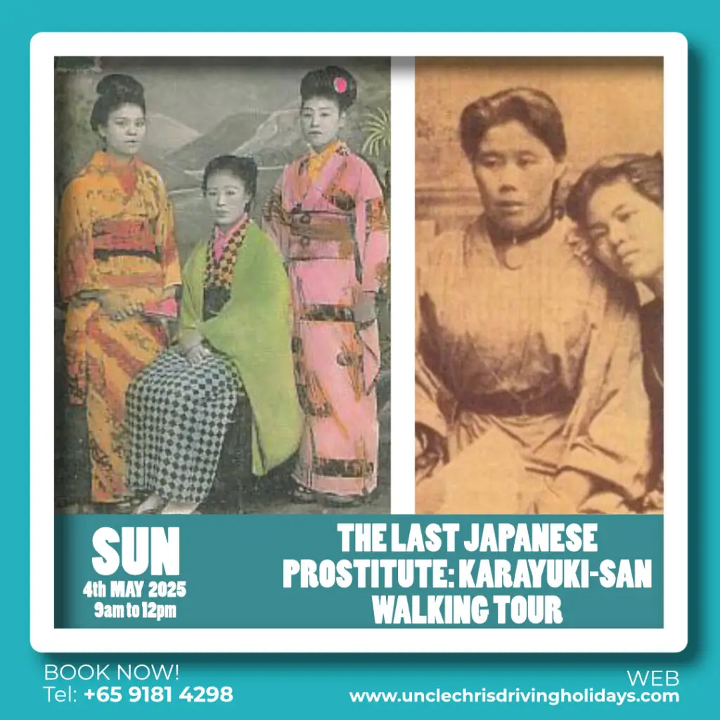 THE LAST JAPANESE PROSTITUTE: KARAYUKI-SAN WALKING TOUR Sun, 4th May 2025 9am to 12pm
