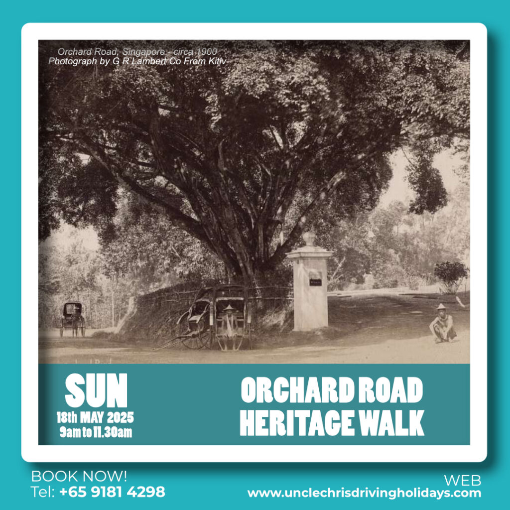 ORCHARD ROAD HERITAGE WALK Sun, 18th May 2025 9am to 11.30am
