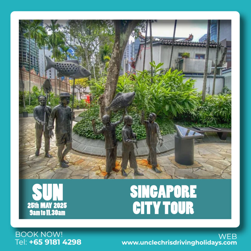 SINGAPORE CITY TOUR Sun, 25th May 2025 9am to 11.30am