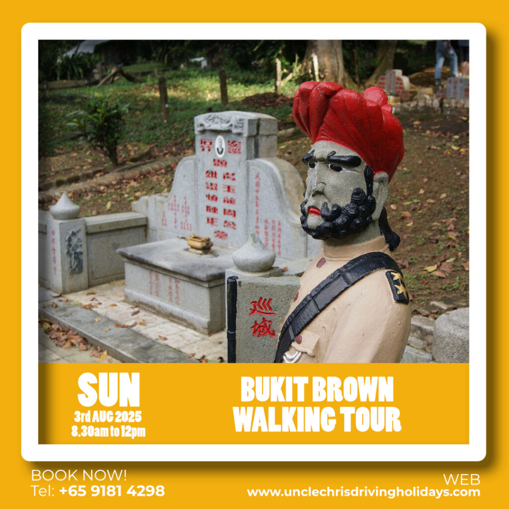 BUKIT BROWN WALKING TOUR Sun, 3rd Aug 2025 8.30am to 12pm