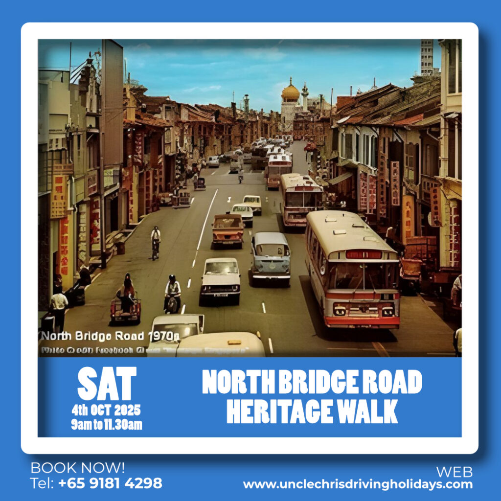 NORTH BRIDGE ROAD HERITAGE WALK Sat, 4th Oct 2025 9am to 11.30am