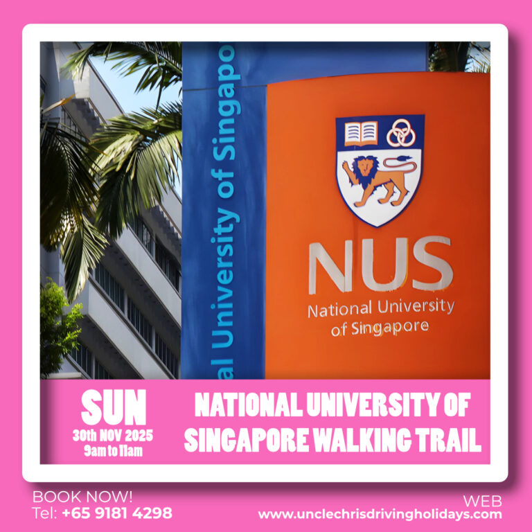 NATIONAL UNIVERSITY OF SINGAPORE WALKING TRAIL Sun, 30th Nov 2025 9am to 11am