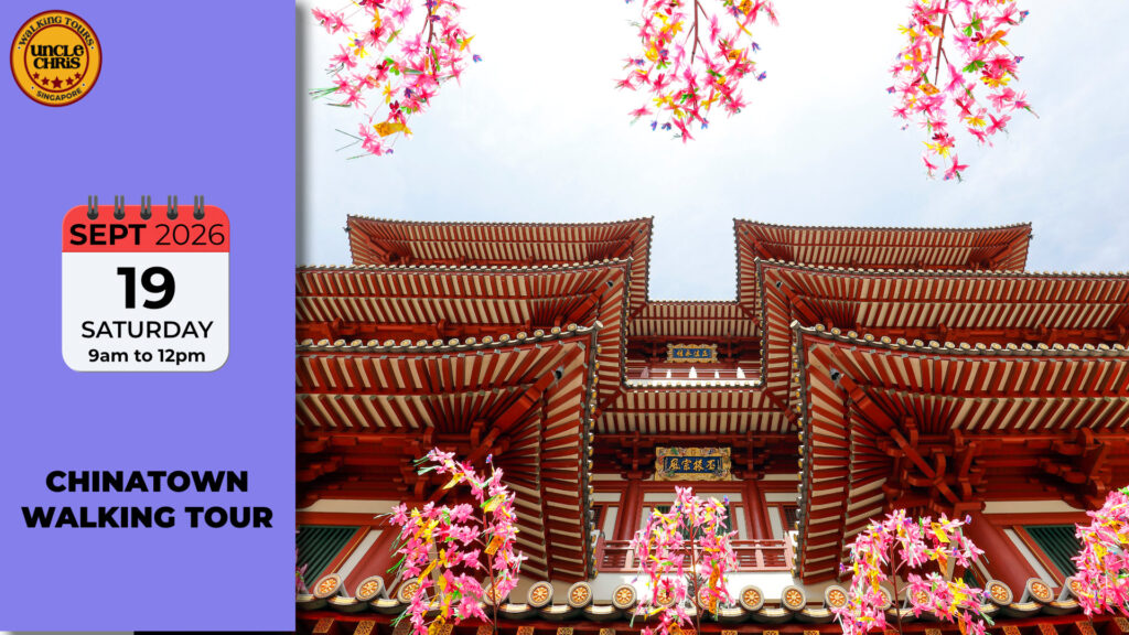 CHINATOWN WALKING TOUR Sat, 19th Sept 2026 9am to 12pm
